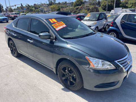 2014 Nissan Sentra for sale at 1 NATION AUTO GROUP in Vista CA