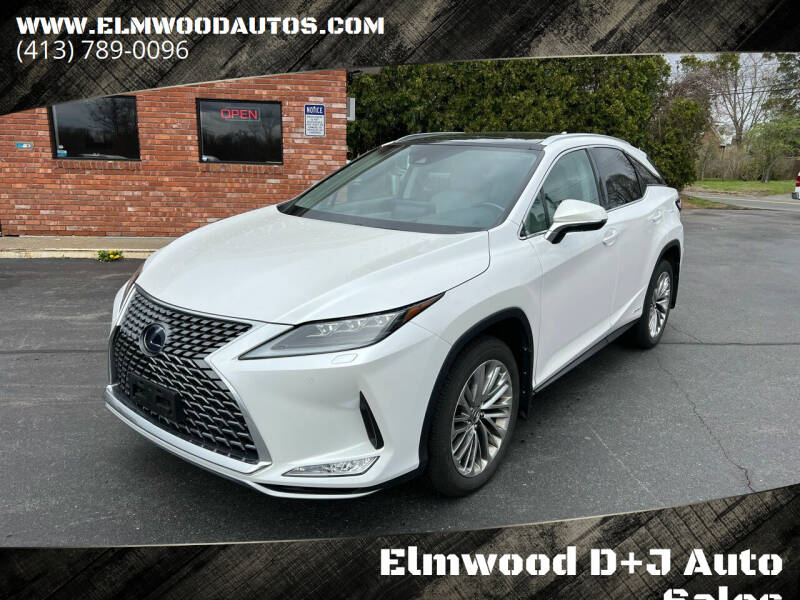 2021 Lexus RX 450h for sale at Elmwood D+J Auto Sales in Agawam MA