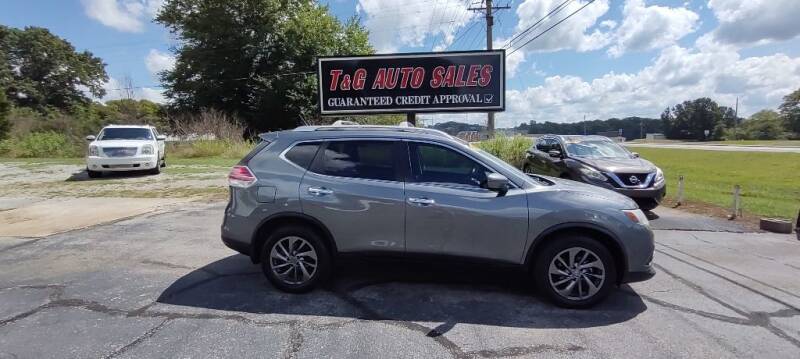 2016 Nissan Rogue for sale at T & G Auto Sales in Florence AL