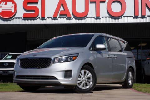 2018 Kia Sedona for sale at Si Auto Inc in Arlington TX