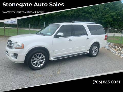 2016 Ford Expedition EL for sale at Stonegate Auto Sales in Cleveland GA