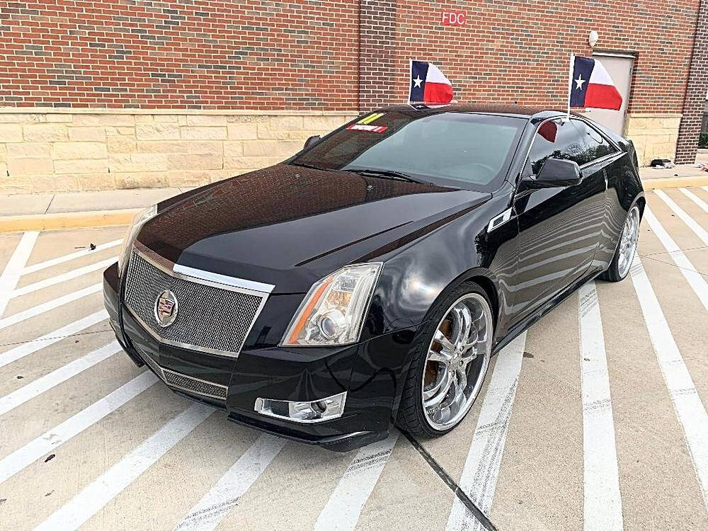 Black 2011 Cadillac CTS 3.6L Performance 3.6L Performance 2dr Coupe 1