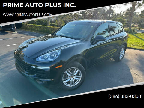 2016 Porsche Cayenne for sale at PRIME AUTO PLUS INC. in Daytona Beach FL