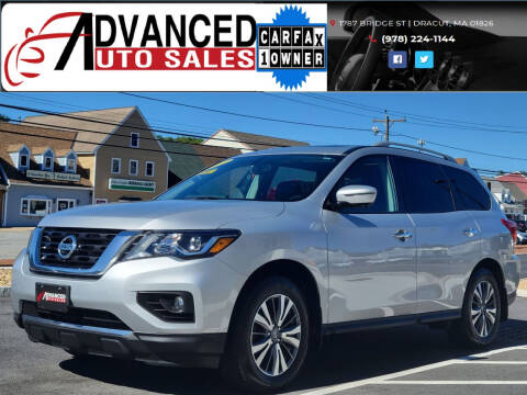2017 Nissan Pathfinder for sale at Advanced Auto Sales in Dracut MA