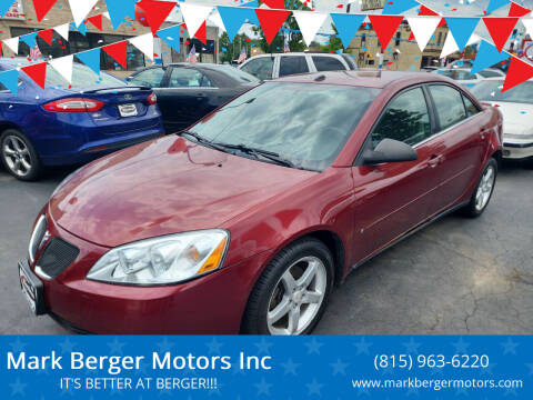 2008 Pontiac G6 for sale at Mark Berger Motors Inc in Rockford IL