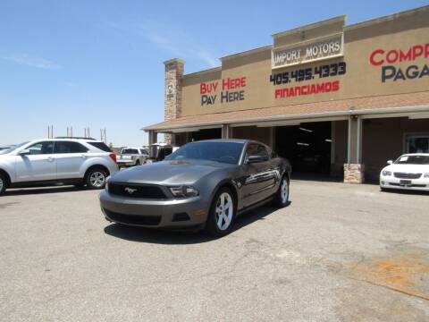 2010 Ford Mustang for sale at Import Motors in Bethany OK
