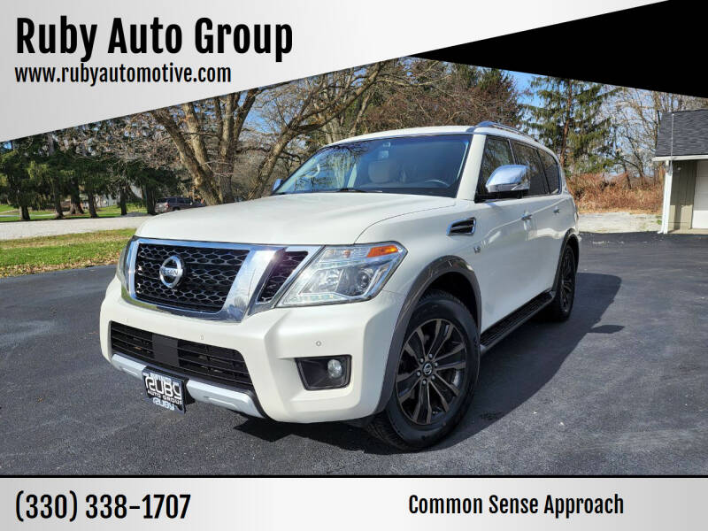2017 Nissan Armada for sale at Ruby Auto Group in Hudson OH