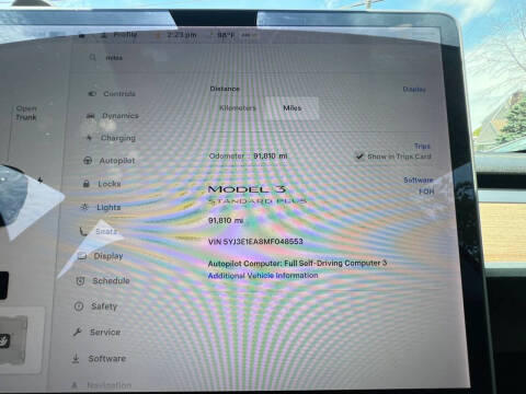 2021 Tesla Model 3 Standard Range Plus