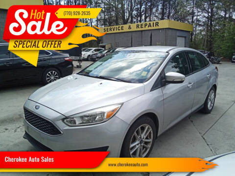 2016 Ford Focus for sale at Cherokee Auto Sales in Acworth GA