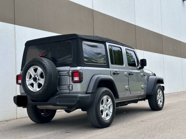 2018 Jeep Wrangler Unlimited for sale at Phoenix Motor Co in Romulus, MI