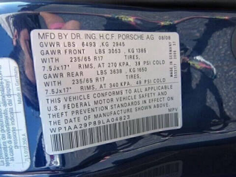 2009 Porsche Cayenne Tiptronic