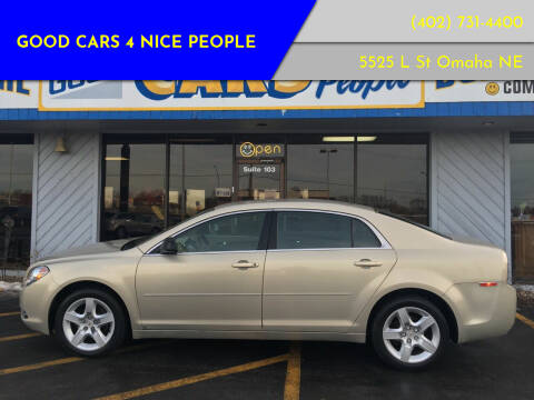 2009 Chevrolet Malibu for sale at Good Cars 4 Nice People in Omaha NE