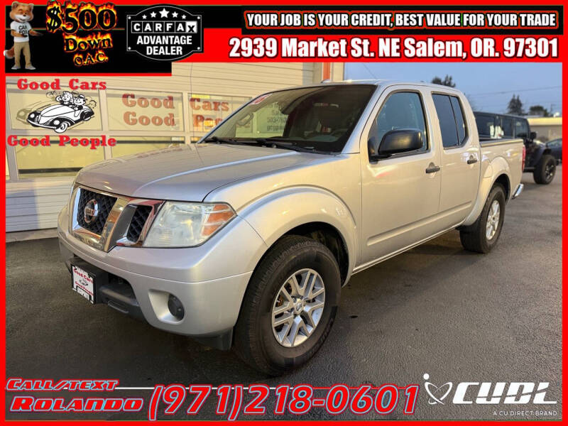 2016 Nissan Frontier for sale at Good Cars Good People in Salem OR