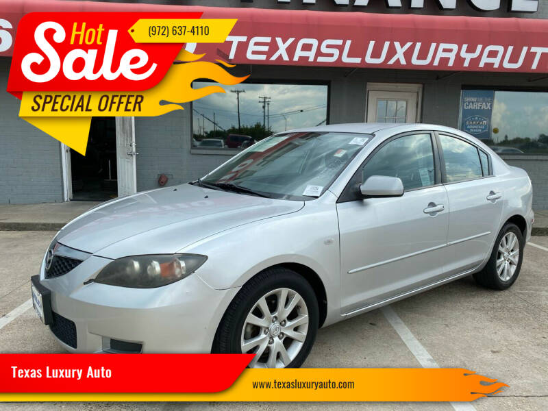 2008 Mazda MAZDA3 for sale at Texas Luxury Auto in Cedar Hill TX