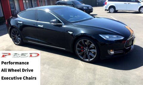 2015 Tesla Model S for sale at CARSTER in Huntington Beach CA