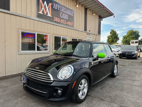 2013 MINI Hardtop for sale at M & A Affordable Cars in Vancouver WA