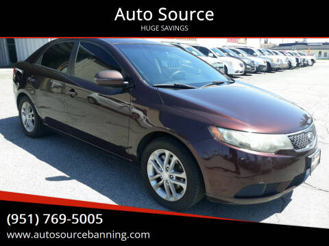 2011 Kia Forte for sale at Auto Source in Banning CA
