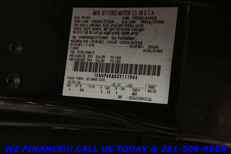 2003 Ford Thunderbird