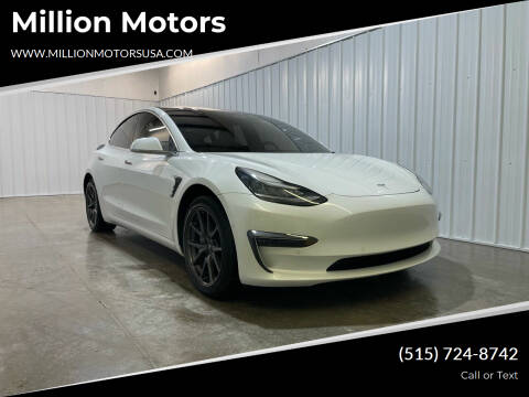 2020 Tesla Model 3 for sale at Million Motors in Adel IA