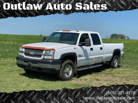 2003 Chevrolet Silverado 2500HD for sale at Outlaw Auto Sales in Viborg SD