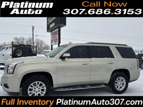 2015 GMC Yukon for sale at Platinum Auto in Gillette WY