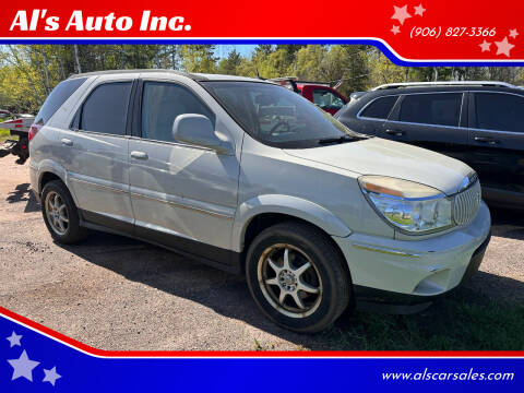 2005 Buick Rendezvous for sale at Al's Auto Inc. in Bruce Crossing MI