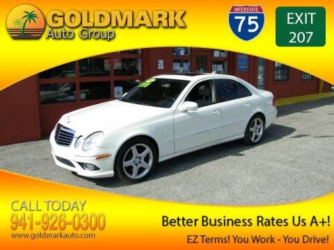 2008 Mercedes-Benz E-Class for sale at Goldmark Auto Group in Sarasota FL