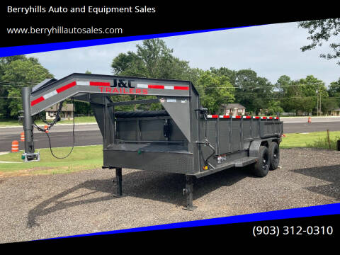 2021 J & C 83" x 16' x 2' Dump Trailer