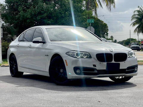 2015 BMW 5 Series for sale at AUTO BURGOS in Hollywood FL