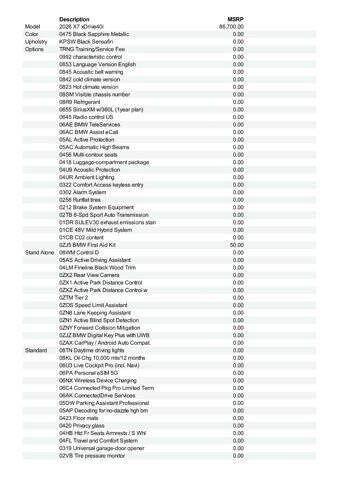2026 BMW X7 xDrive40i