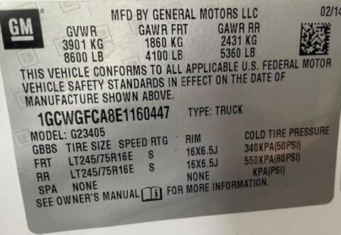 2014 Chevrolet Express 2500