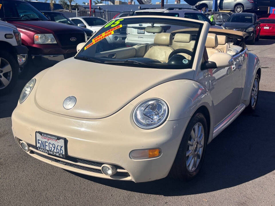 2005 Volkswagen New Beetle Convertible for sale at North County Auto in Oceanside, CA