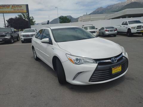 2017 Toyota Camry Hybrid for sale at Canyon Auto Sales in Orem UT