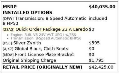 2023 Jeep Grand Cherokee Laredo