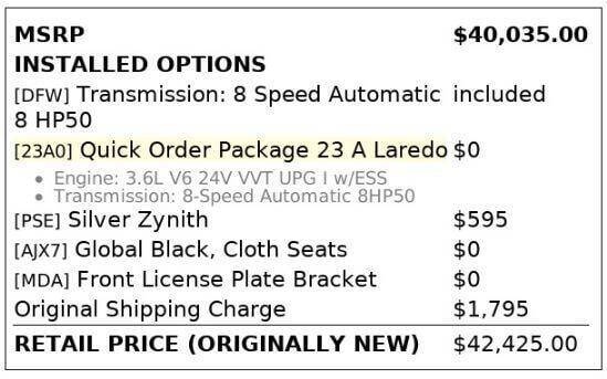 2023 Jeep Grand Cherokee Laredo