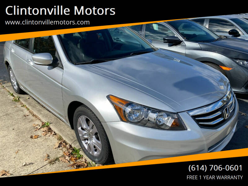 2012 Honda Accord for sale at Clintonville Motors in Columbus OH