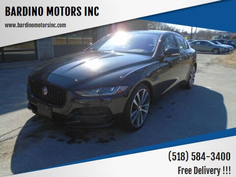 2020 Jaguar XE for sale at BARDINO MOTORS INC in Saratoga Springs NY