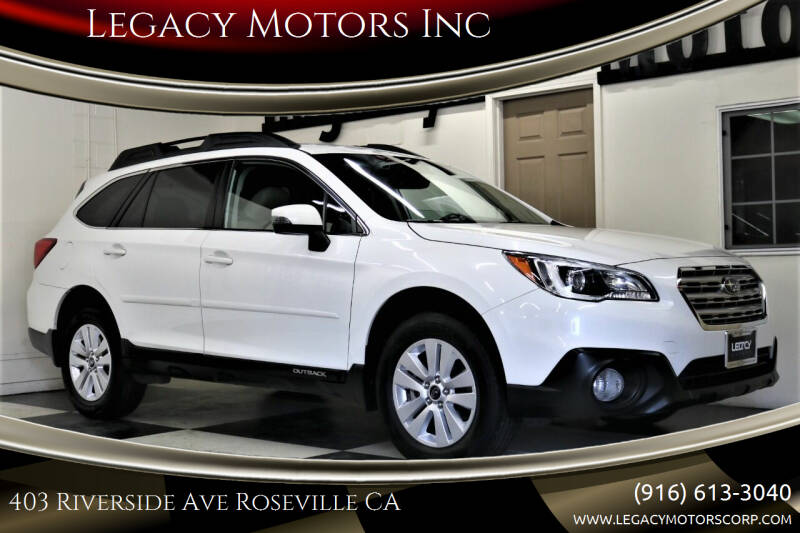 2017 Subaru Outback for sale in Roseville, CA