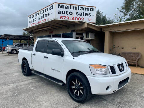 2007 Nissan Titan for sale at Mainland Auto Sales Inc in Daytona Beach FL