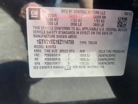 2014 GMC Sierra 1500 SLT