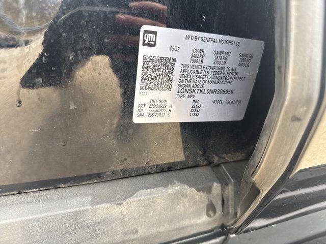 2022 Chevrolet Tahoe High Country