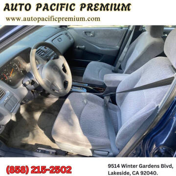 2002 Honda Accord Value Package