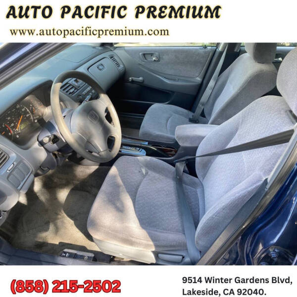 2002 Honda Accord Value Package