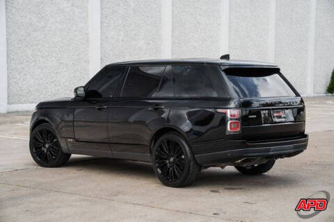 2018 Land Rover Range Rover Supercharged LWB