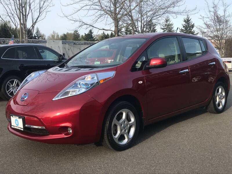 2012 Nissan LEAF for sale at GO AUTO BROKERS in Bellevue WA
