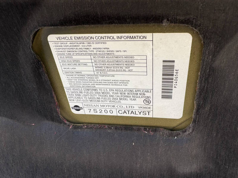 2004 Nissan Armada SE