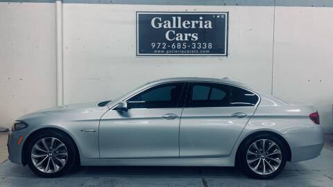 2014 BMW 5 Series for sale at Galleria Cars in Dallas TX