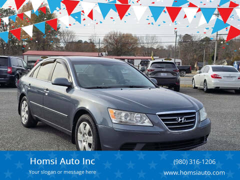 2010 Hyundai Sonata for sale at Homsi Auto Inc in Kannapolis NC