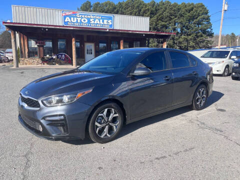 2021 Kia Forte for sale at Greenbrier Auto Sales in Greenbrier AR