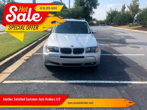 2006 BMW X3 for sale at Another Satisfied Customer Auto Brokers LLC in Marietta GA
